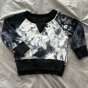 Little Bipsy 0-3 month tye dye sweater. New with tags.